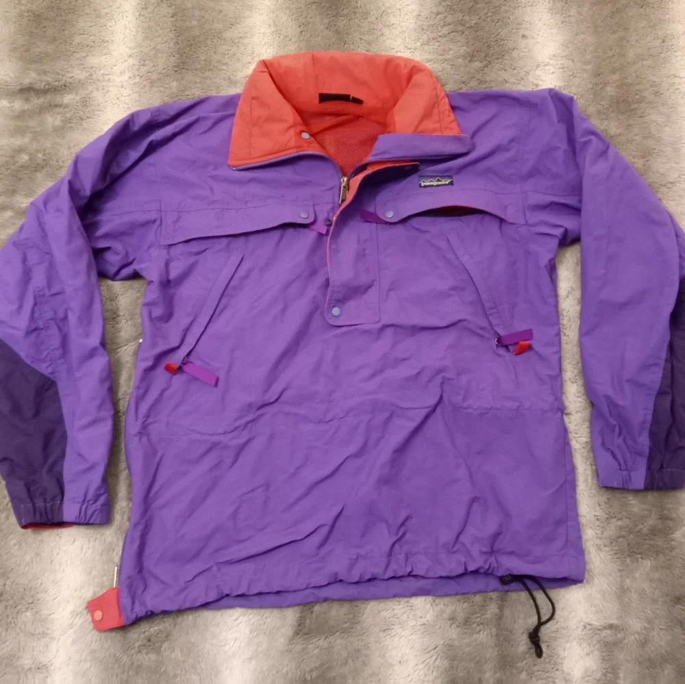 Vintage '90s Patagonia Day glo ski anorak - Picture 1 of 3